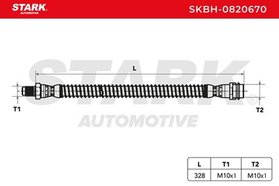 спирачен маркуч STARK SKBH-0820670