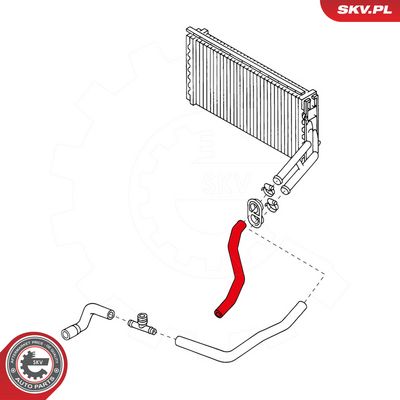Hadica chladenia ESEN SKV 43SKV710