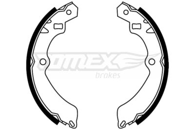 Комплект тормозных колодок TOMEX Brakes TX 22-46 для GEO TRACKER