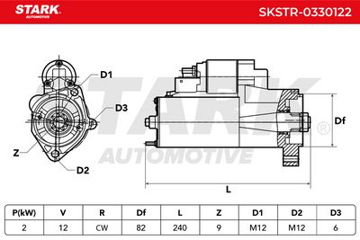стартер STARK SKSTR-0330122
