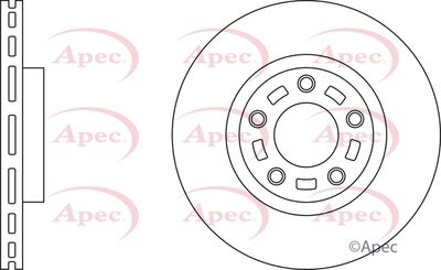 Brake Disc APEC DSK2211