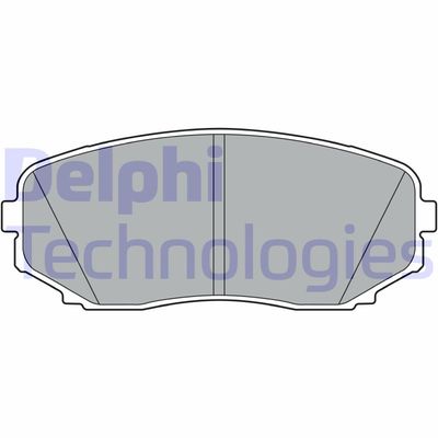 Комплект тормозных колодок, дисковый тормоз DELPHI LP3399 для MITSUBISHI ECLIPSE	CROSS