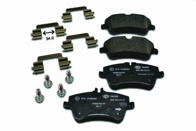 Brake Pad Set, disc brake 8DB 355 018-331