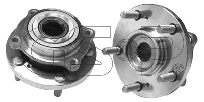 Комплект подшипника ступицы колеса GSP 9327041 для MITSUBISHI GALANT