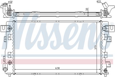 RADIATOR RACIRE MOTOR NISSENS 609771 4