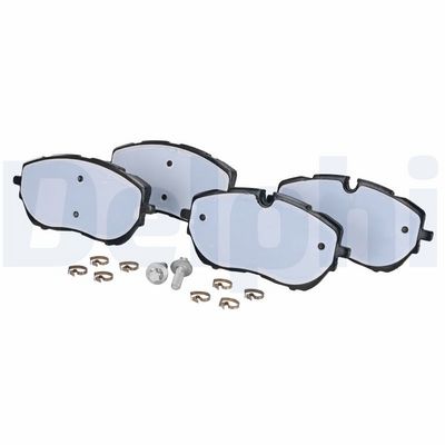 Remblokken set Voor , past: DS DS 4 II, DS 7, DS 9  CITROEN C5 AIRCROSS, C5 X  OPEL ASTRA L, GRANDLAND / GRANDLAND X  PEUGEOT 3008, 3008 II, 308, 308 II, 308 III, 408 II 1.2-Electric 09.13-