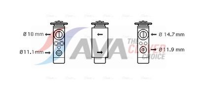 EXPANSIONSVENTIL KLIMAANLAGE