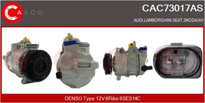 COMPRESOR CLIMATIZARE CASCO CAC73017AS