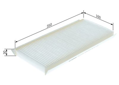 BOSCH Filtras, salono oras