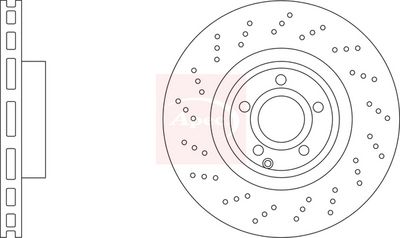 APEC Brake Disc DSK3343
