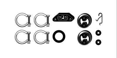 SET MONTARE SISTEM DE ESAPAMENT