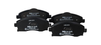 BREMSBELAGSATZ SCHEIBENBREMSE VALEO 301456A 4