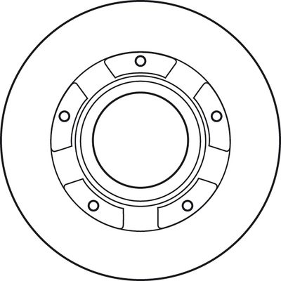 BREMSSCHEIBE TRW DF4821S 1