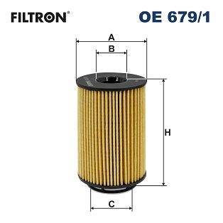 Масляный фильтр FILTRON OE 679/1 для ROLLS-ROYCE DAWN