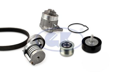 POMPA APA + SET CUREA TRANSMISIE CU CANELURI