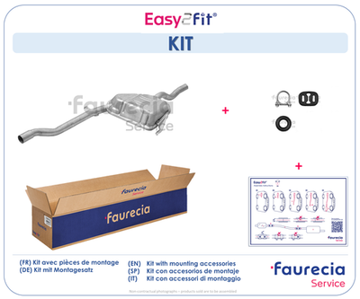 Faurecia FS25363 Глушитель выхлопных газов  для LANCIA DEDRA (835_) 1.8 i.e. (835BD, 835AD)