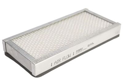 Cabinefilter 223x114x32, patroon past: MANITOU MH204T, MH25-4T, 10120L TURBO, MLT1035L TURBO LSU, MLT523, MLT523SC, MLT524, MLT626, MLT628, MLT629, MLT630, MLT633, MLT634 -120, MLT634 -120 LSU