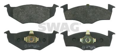 комплект спирачно феродо, дискови спирачки SWAG 30 91 6006