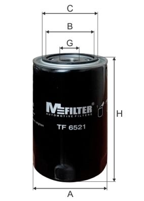 Olejový filtr MFILTER TF 6521
