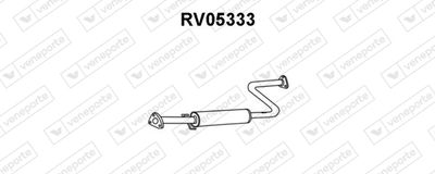 Предглушитель выхлопных газов VENEPORTE RV05333 для ROVER 800
