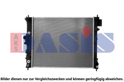 Радиатор, охлаждение двигателя AKS DASIS 150146N для CHEVROLET TRAX