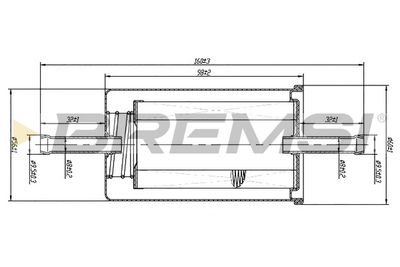 Топливный фильтр BREMSI FE0841 для FIAT CINQUECENTO