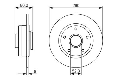 Brake Disc 0 986 479 684