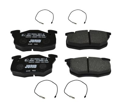 BREMSBELAGSATZ SCHEIBENBREMSE