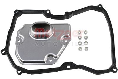 Zestaw filtra hydraulicznego, automatyczna skrzynia biegów METZGER AUTOTEILE 8020057
