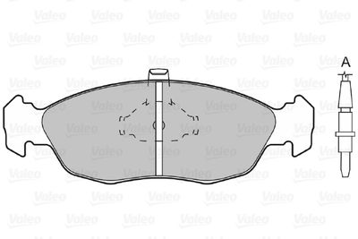 SET PLACUTE FRANA FRANA DISC VALEO 598074 1