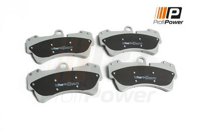 stabdžių trinkelių rinkinys, diskinis stabdys 1B1261 ProfiPower