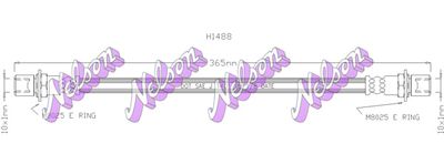 KAWE H1488 Тормозной шланг для TOYOTA HILUX II SUV (LN_, KZN1_, VZN1_) 2.4 TD 4WD (LN130_) KAWE H1488 Тормозной шланг для TOYOTA HILUX II SUV (LN_, KZN1_, VZN1_) 2.4 TD 4WD (LN130_)