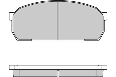E.T.F. 12-0756 Тормозные колодки и сигнализаторы  для MAZDA 323 F V (BA) 2.0 24V