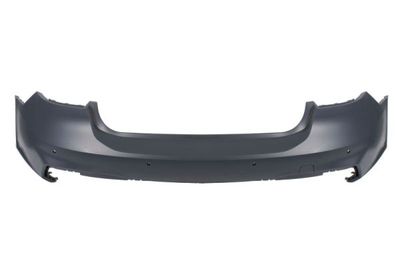 Bumper (Achter, geen grondlaag, S-LINE, aantal gaten voor parkeersensor: 4, voor het schilderen)