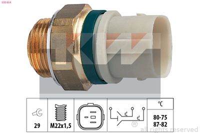 TEMPERATURSCHALTER KüHLERLüFTER