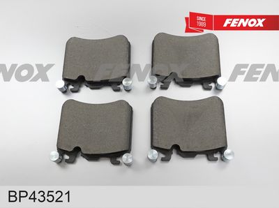 комплект спирачно феродо, дискови спирачки FENOX BP43521