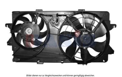 AKS DASIS 098122N Вентилятор системы охлаждения двигателя  для FORD TRANSIT (Форд Трансит)