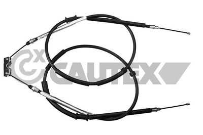 Тросик, cтояночный тормоз CAUTEX 762023 для OPEL CORSA