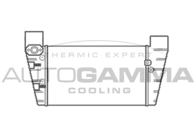 Интеркулер AUTOGAMMA 103599 для AUDI A4