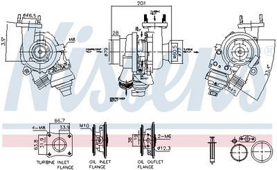 COMPRESOR SISTEM DE SUPRAALIMENTARE NISSENS 93607