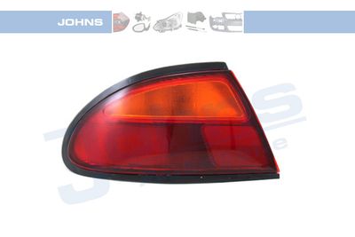 JOHNS 45 06 87-4 Задний фонарь  для MAZDA 323 F V (BA) 1.5 16V