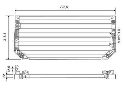 CONDENSATOR CLIMATIZARE