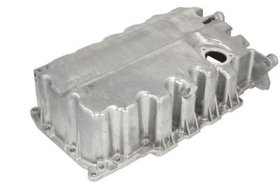 Oliecarter (met sensor opening, aluminium) past: AUDI A3  SEAT ALHAMBRA, LEON, TOLEDO IV  SKODA KODIAQ I, OCTAVIA III  VW GOLF VII, PASSAT B7, PASSAT B8 1.6D/2.0D 07.12-