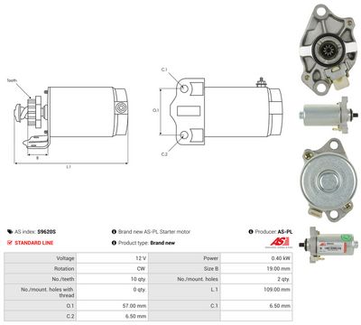 STARTER AS-PL S9620S 4