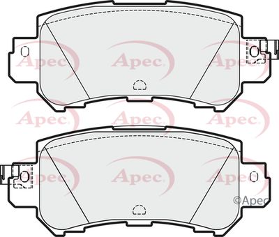 Brake Pad Set APEC PAD1916