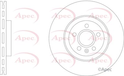 Brake Disc APEC DSK3321