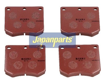 JAPANPARTS Stabdžių trinkelių rinkinys, diskinis stabdys