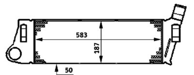 INTERCOOLER COMPRESOR MAHLE CI39000P 1