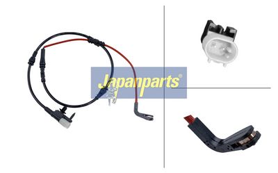 JAPANPARTS Įspėjimo kontaktas, stabdžių trinkelių susidėvėjimas
