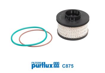 Топливный фильтр PURFLUX C875 для CITROËN C-ELYSEE